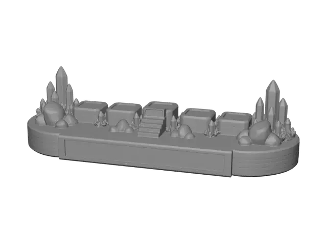 3D model for Obsidian Crystal Arena