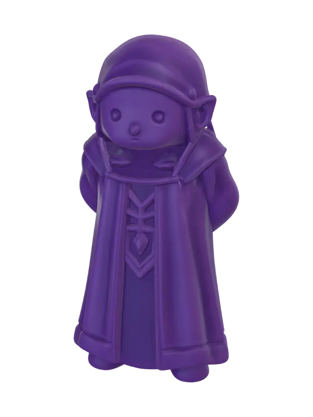 3D model for Purple Cloaked Figure