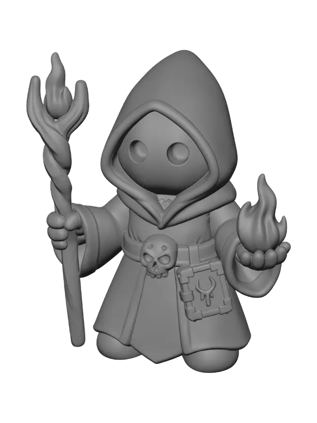 3D model for Violet Flame Necromancer