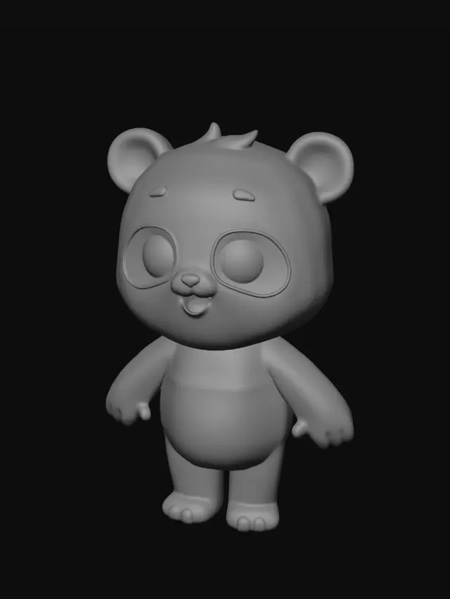 3D model for Minty Panda
