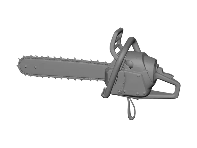 3D model for Rusty Chainsaw