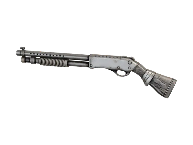 3D model for Rusty Long Barrel Pistol