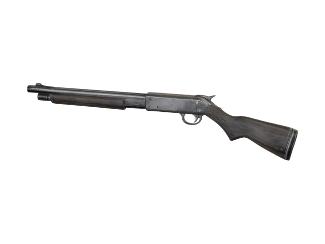 Dusty Sixgun - Zombicide 3D model, vytvořený pomocí AI