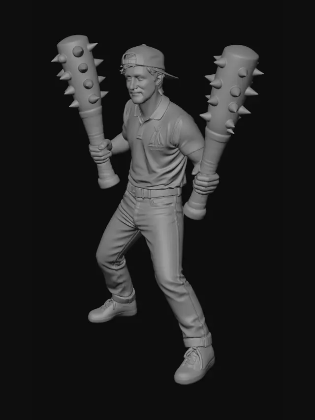 3D model for Twin Spiked Club Duelist