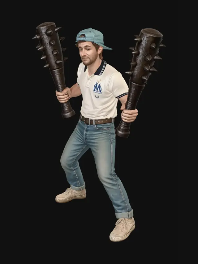 3D model for Twin Spiked Club Duelist