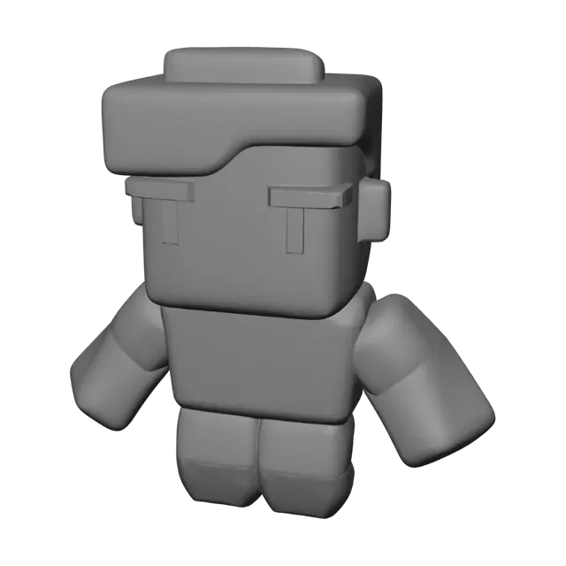 3D model for Voxel Kid
