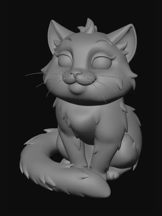3D model for Sunlit Whiskers