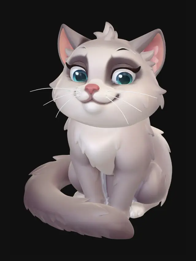 3D model for Sunlit Whiskers