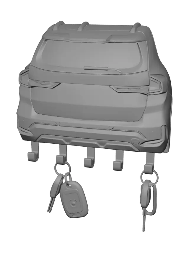 3D model for BMW X1 Key Wall Organizer