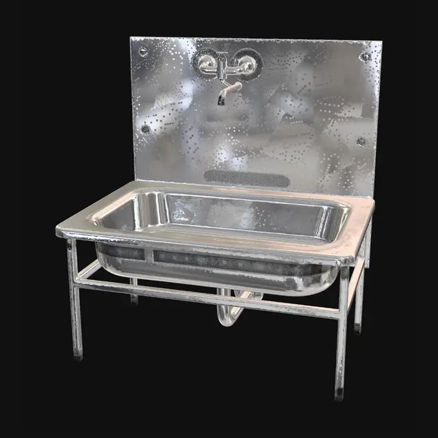 3D model for Clinic handwashing station