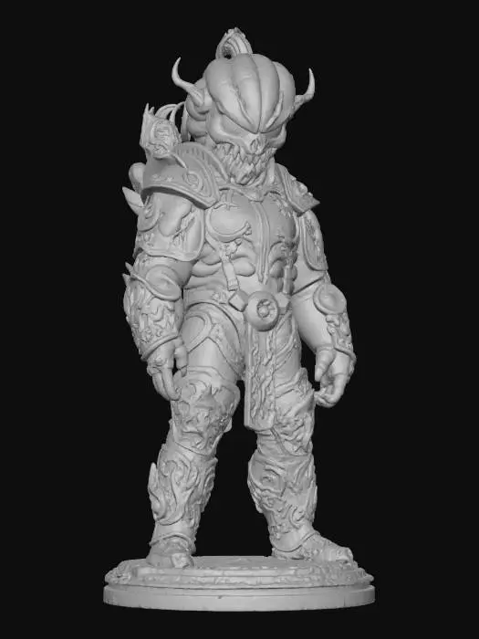 3D model for Pumpkin King Sentinel, #Halloween2025#