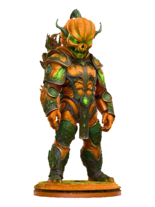 3D model for Pumpkin King Sentinel, #Halloween2025#