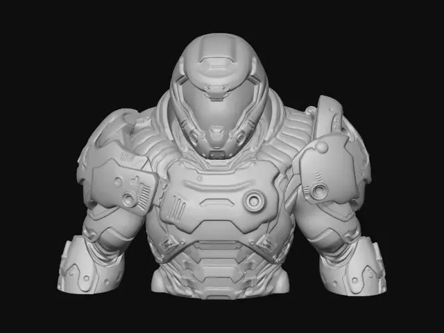 3D model for Doom Slayer