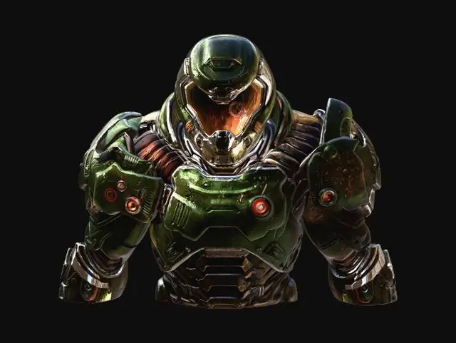 3D model for Doom Slayer