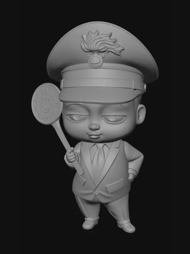 3D model for Little Carabiniere