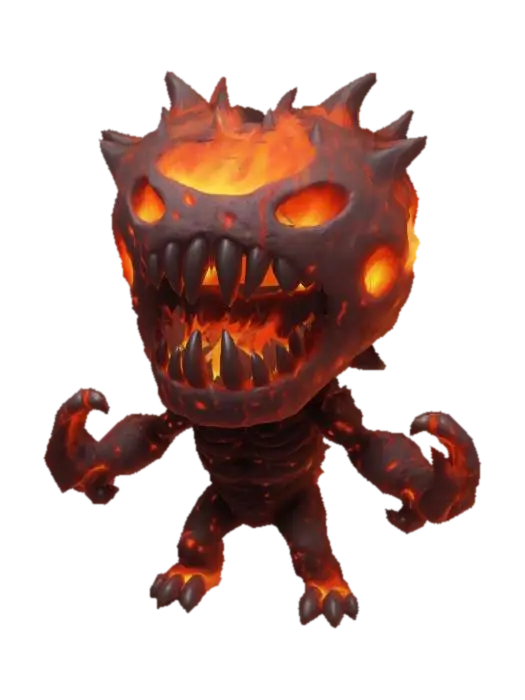 3D model for Chibi Inferno Fiend