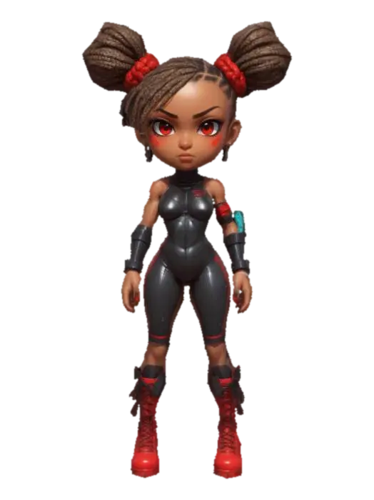 3D model for Warrior Queen