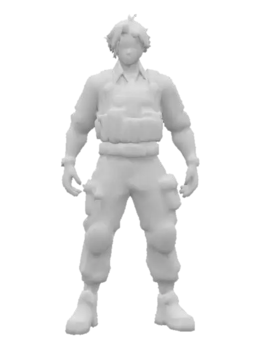 3D model for Soldier's Resolve