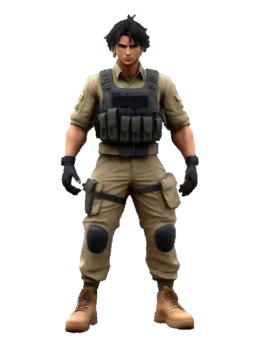 3D model for Soldier's Resolve