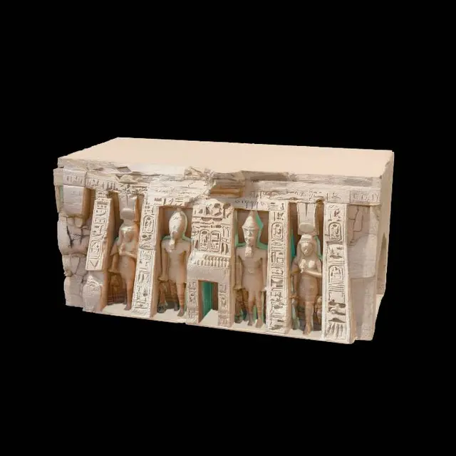 3D model for Abu Simbel little temple