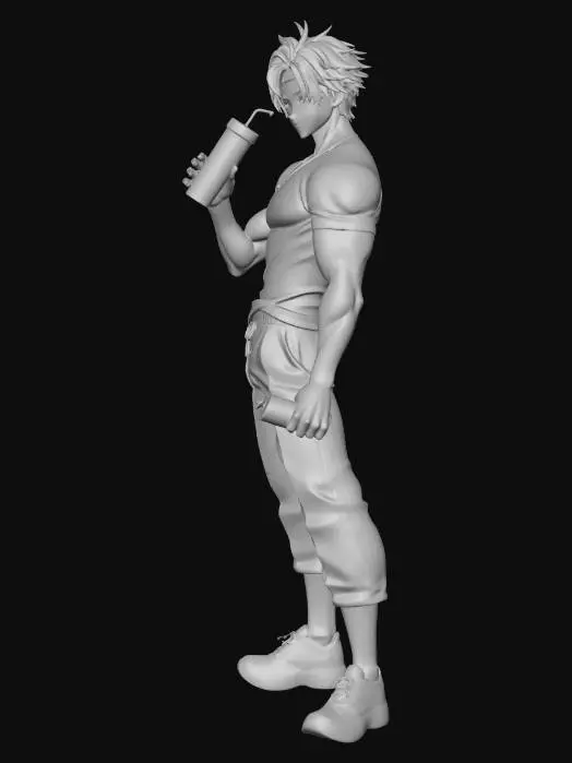 3D model for Blue Hydration Hero