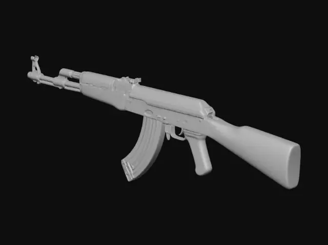 3D model for AK-47 Assault Rifle