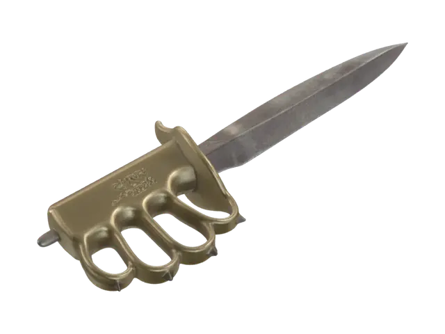 3D model for Brass Knuckle Knife