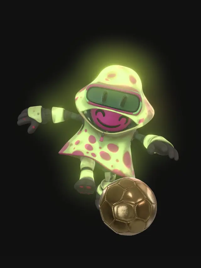 3D model for Galactic Goal Kick