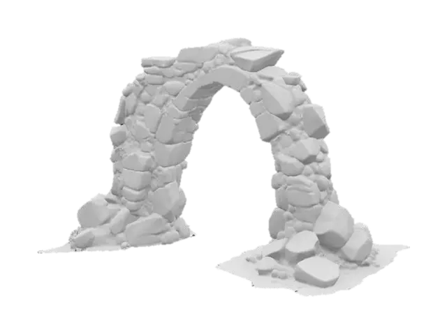 3D model for Stone Archway, #arch#