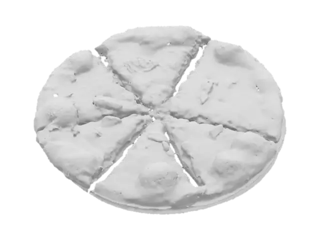 3D model for Margherita Delight