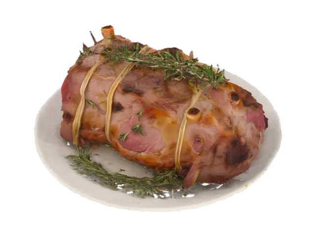 3D model for Roasted Herb Lamb.