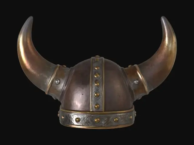 3D model for Viking Helmet