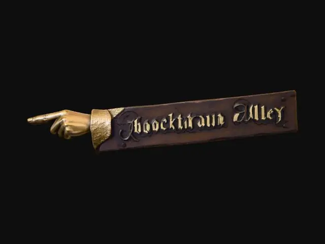 3D model for Knockturn Signpost