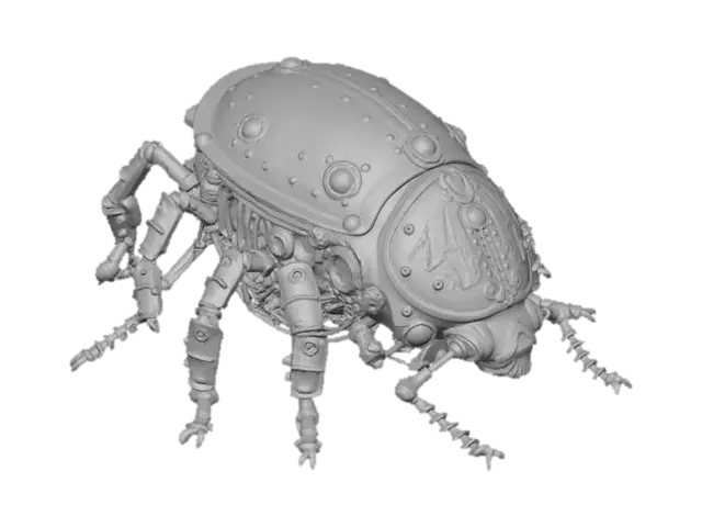 3D model for Steampunk Beetle
