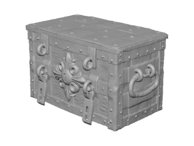 3D model for Iron Treasure Chest