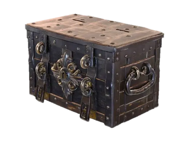 3D model for Iron Treasure Chest