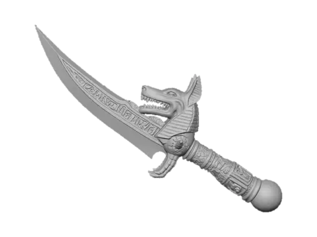 3D model for Anubis Blade, #Halloween2025#