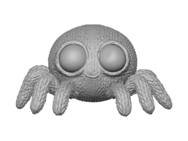 3D model for Yarn Spider Friend, #Halloween2025#
