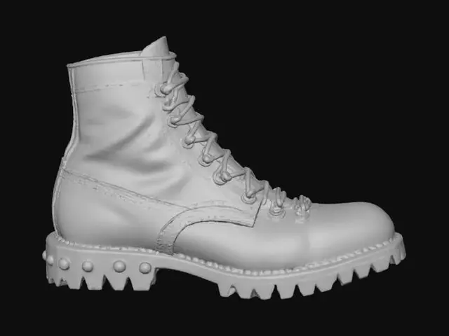 3D model for Vintage Leather Boot