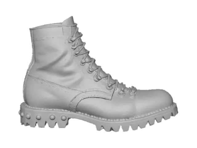 3D model for Vintage Leather Boot