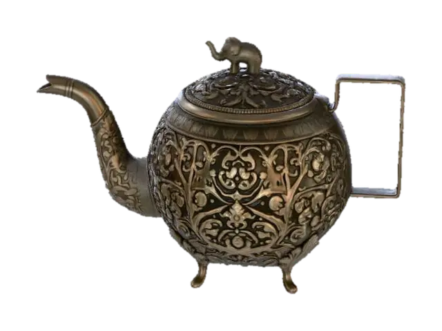 3D model for Elephant Teapot Vintage Design