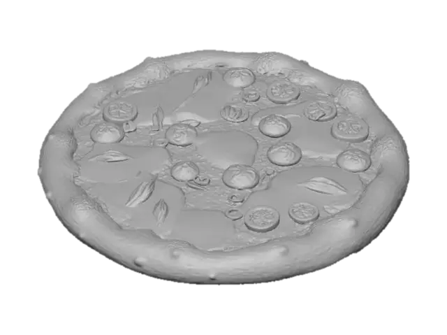 3D model for Margherita Delight