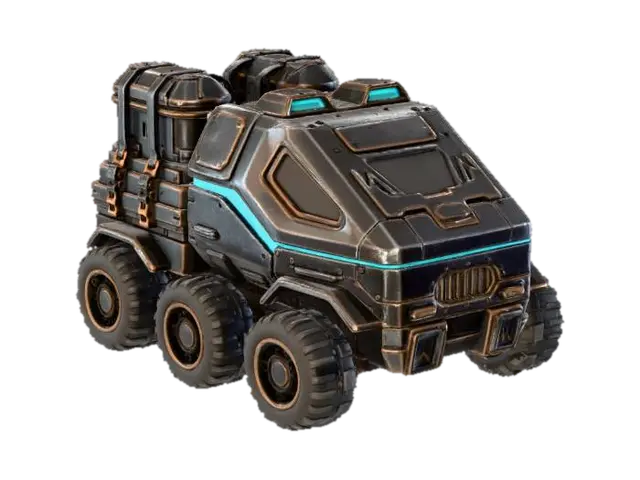 Mô hình 3D Galactic Rover - Offroad, được tạo bằng AI