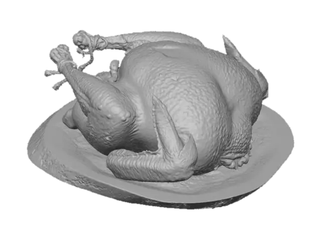 3D model for Thanksgiving Feast, #Thanksgiving#