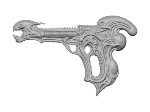 3D model for Bio-Mech Blaster