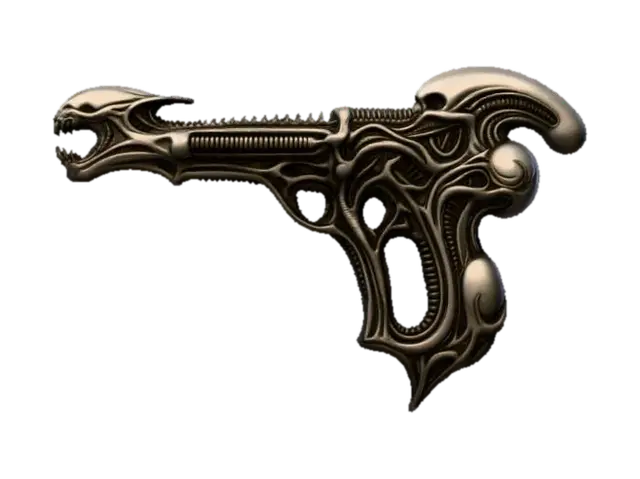 3D model for Bio-Mech Blaster
