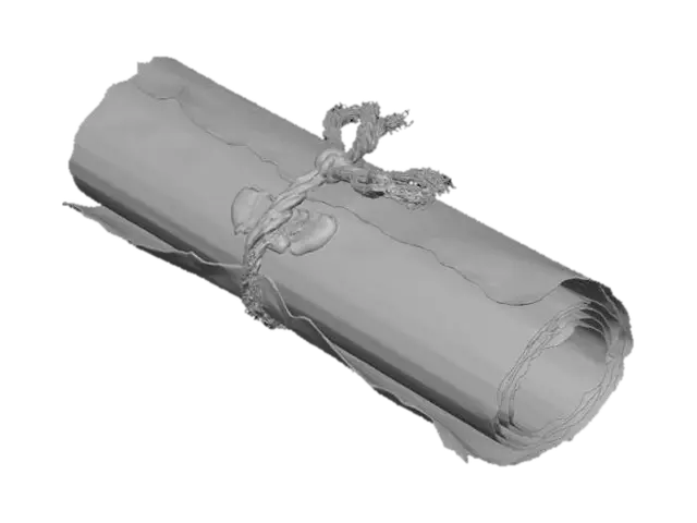 3D model for Ancient Scroll, #Christmas2025#
