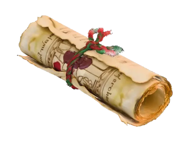 3D model for Ancient Scroll, #Christmas2025#
