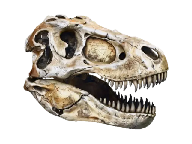 Fossilized Odyssey - Fossil 3D model, vytvořený pomocí AI