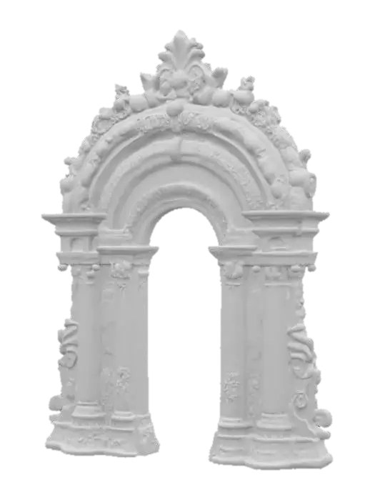 3D model for Ornate Archway, #arch#